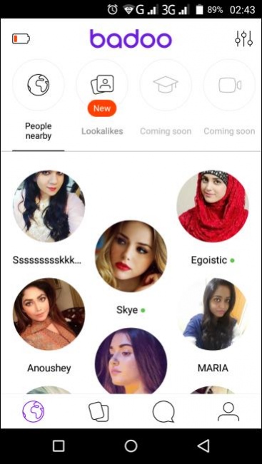 Dating app badoo