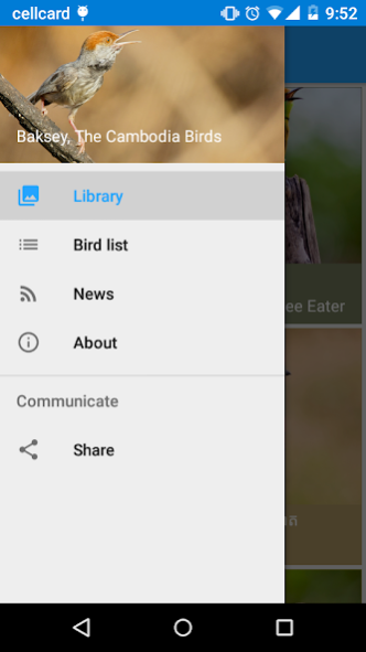 Baksey, The Cambodia Birds 2.0.0 Screenshot