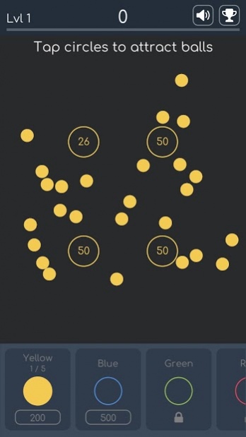 Review Screenshot - Casual Game – Tap on Circles to Achieve Targets