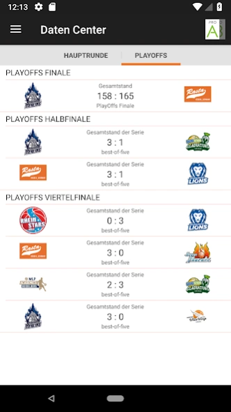 BARMER 2.Basketball Bundesliga 1.5.7 Screenshot