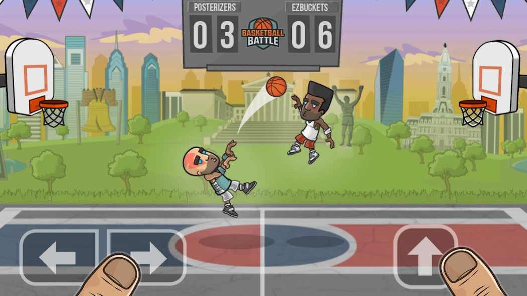 Review Screenshot - Fight Epic Battles with this Basketball Game