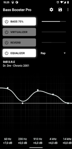 Review Screenshot - Bass Boost App – Enhance the Sound Quality of Your Phone