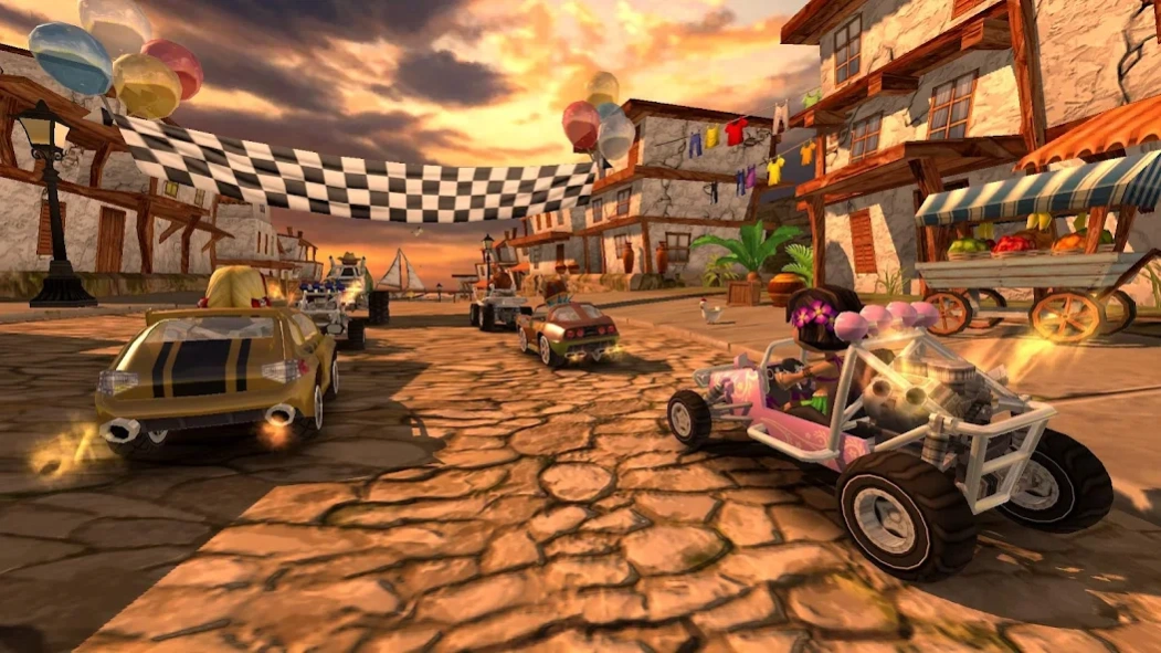 Review Screenshot - Enjoy Kart Racing by the Beach