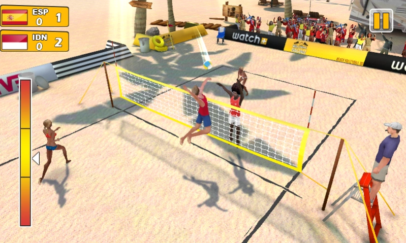 Review Screenshot - Beach Volley – Win the Olympic Gold Medal for Your Team