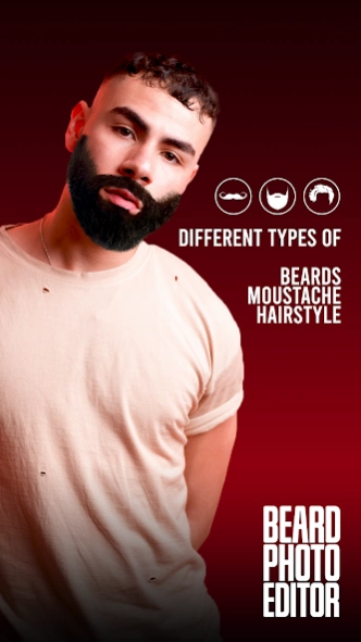 Beard Photo Editor, Beard Man 1.1 Screenshot