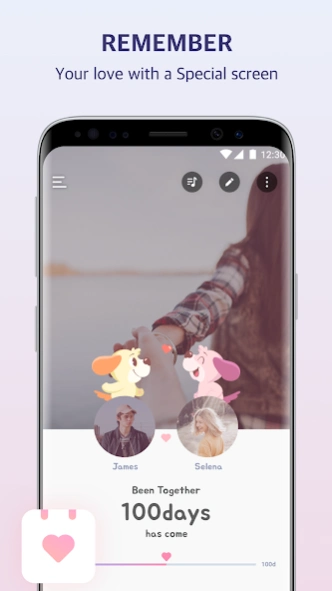 Review Screenshot - Anniversary App – Celebrate Your Relationship Duration in Style