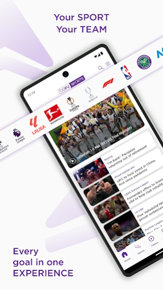 Review Screenshot - Sports App – Follow Matches on the Go