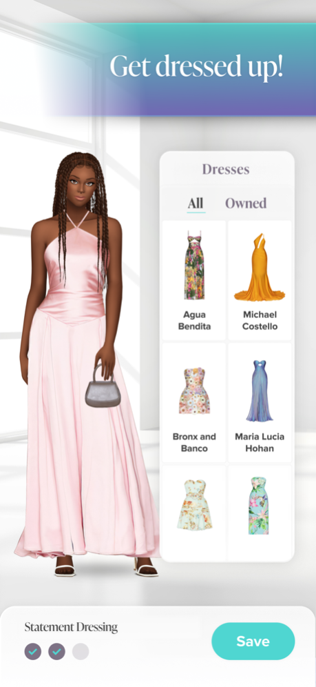 green emerald velvet dress Fashion Dress Up Games for Girls Free main image 1