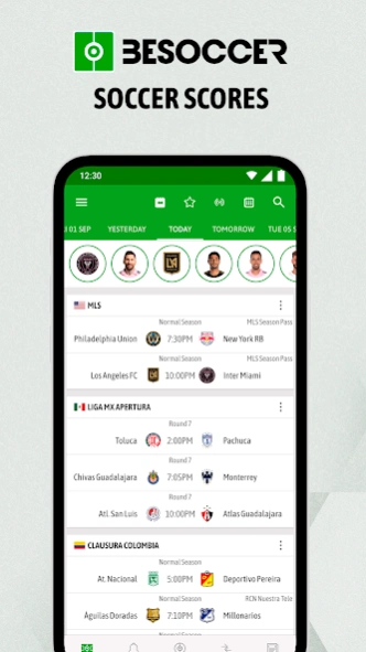 Review Screenshot - Live Score App – Follow Live Scores of Soccer Matches