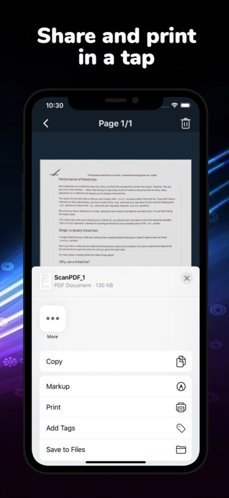 Best Pdf Scanner app 1.1.1 Screenshot