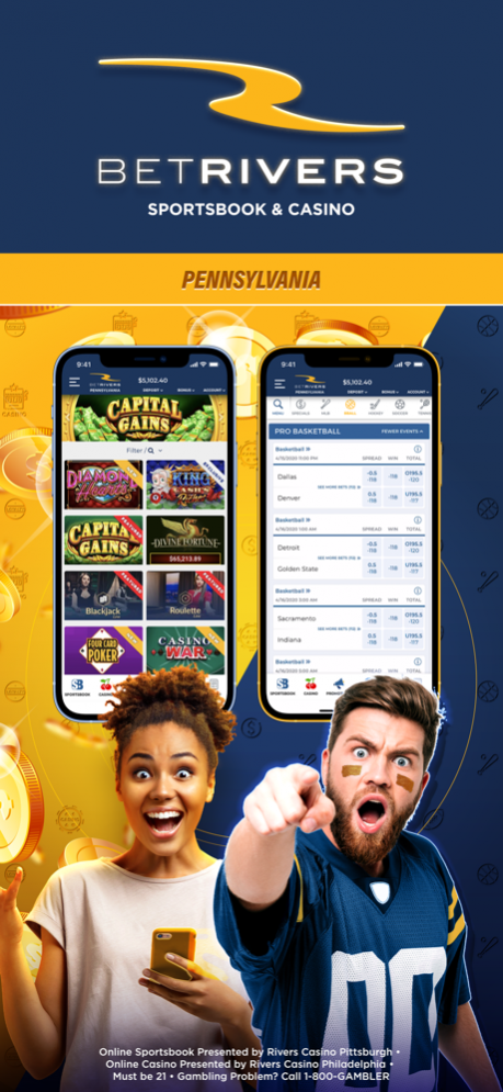 BetRivers Casino Sportsbook PA 2022.17 Screenshot