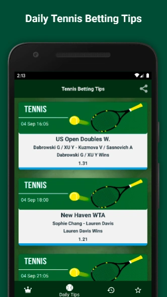 Betting Tips - Tennis Picks 2.0.10 Screenshot
