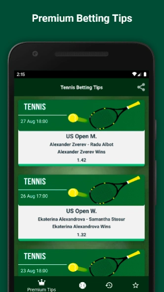 Betting Tips - Tennis Picks 2.0.10 Screenshot