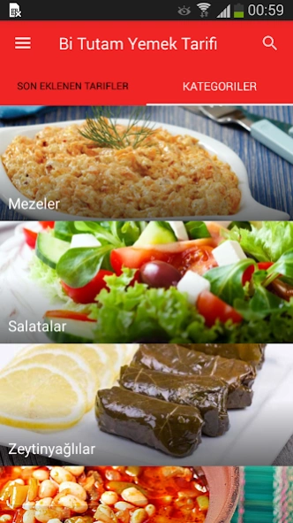 Bi Tutam Yemek Tarifi 2.6.0 Screenshot