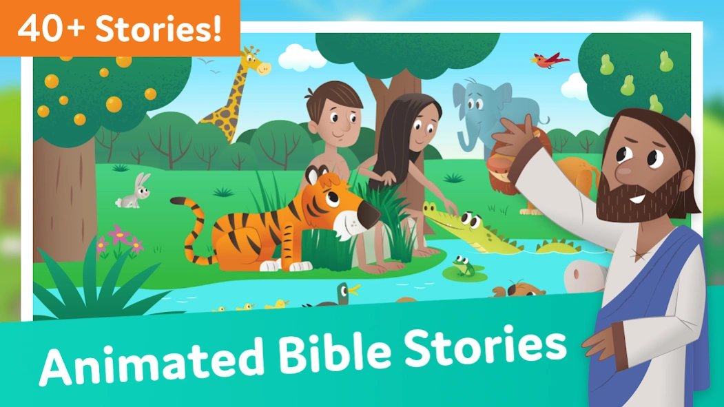 Review Screenshot - Bible App – Let Your Kids Learn Bible in a Fun Manner