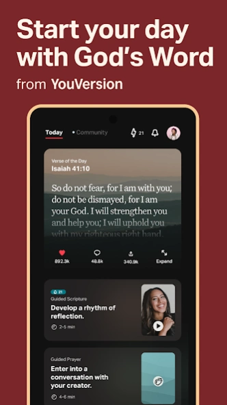 Review Screenshot - Bible App – Read the Bible Everyday