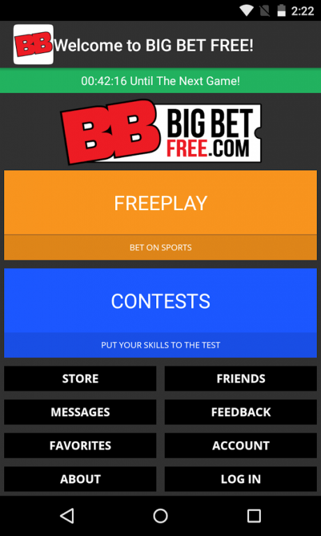Big Bet Free 2.6 Screenshot