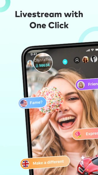 Review Screenshot - Video Chat App – Host or Watch Live Streams