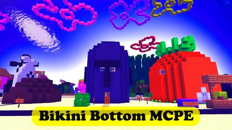 Mods Spongebob for Minecraft 16.34 Screenshot