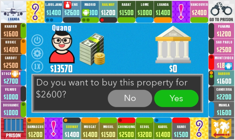 Billionaire Chess 5.2 Screenshot