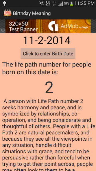 Birthday Meaning 1.1 Screenshot