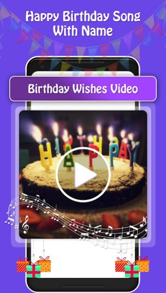 Birthday Song With Name - Wish 1.4 Screenshot