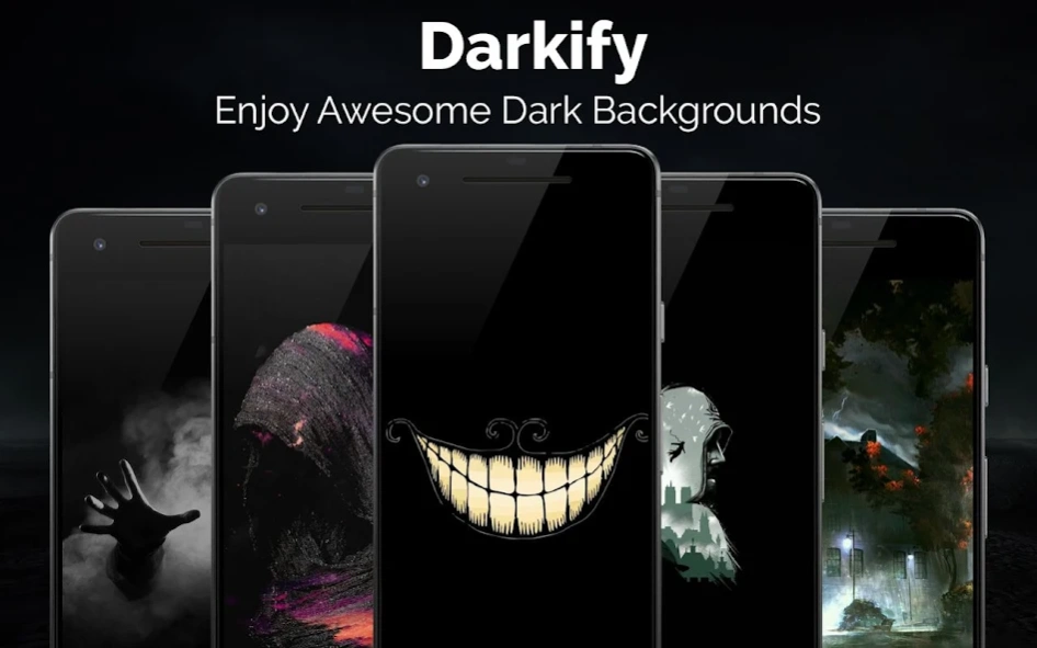 Review Screenshot - Black Wallpaper App – Set Black Wallpapers on Your Phone’s Home Screen