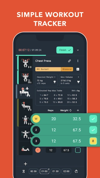 Blast: Gym Log Workout Tracker 4.10.0 Screenshot