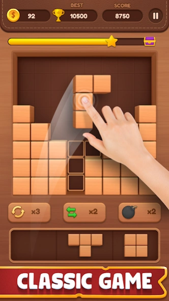 BlockPuzzle-Wood Block Puzzle Screenshot