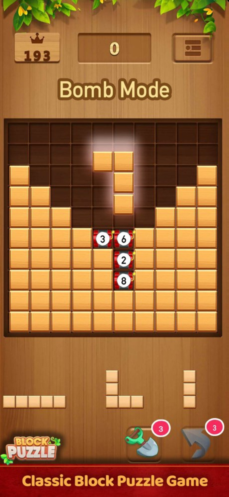 Block Puzzle Wood Classic 2025 1.2.3 Screenshot