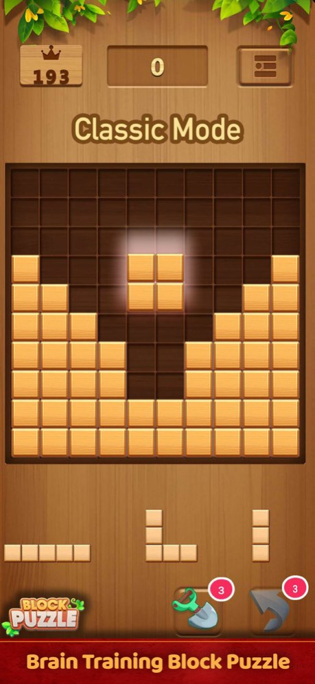 Block Puzzle Wood Classic 2025 1.2.3 Screenshot