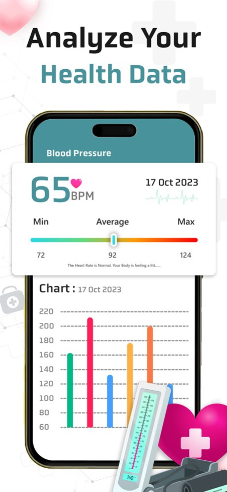 Blood Pressure Checker Monitor 1.22 Screenshot