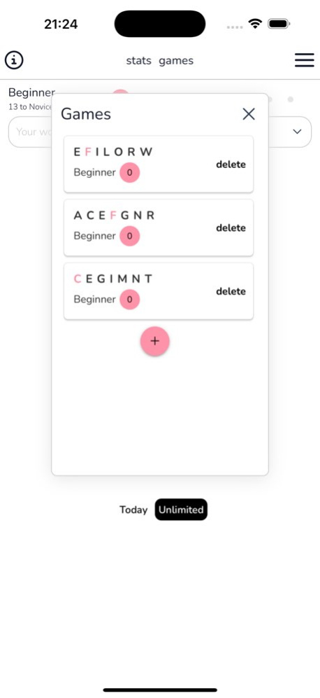 Blossom Word Game Screenshot