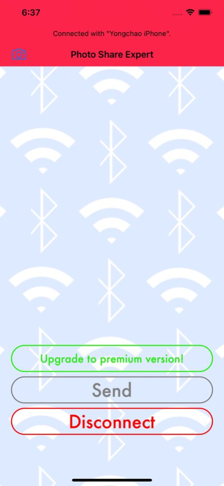 Bluetooth Photo Share Expert 1.1.0 Screenshot