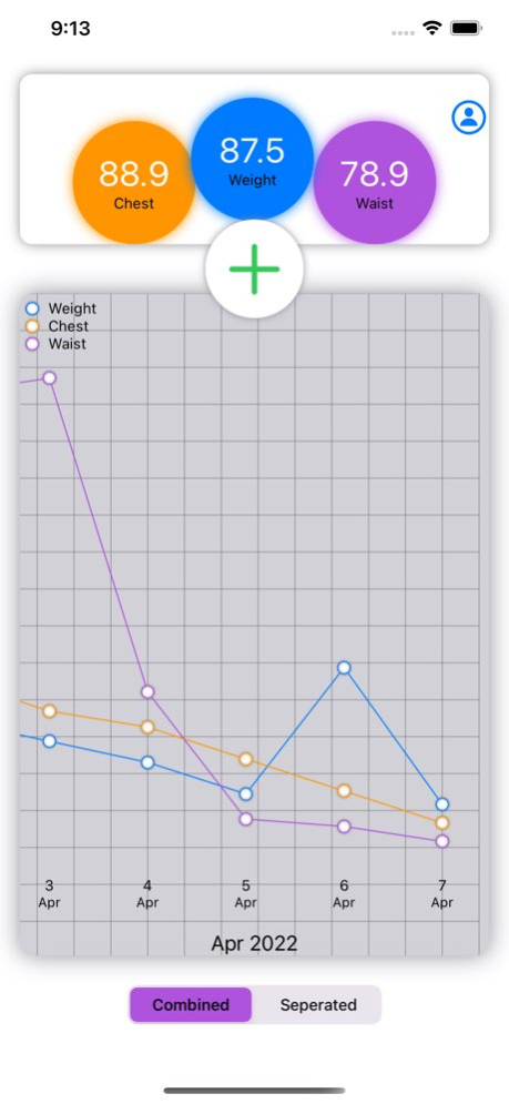Body Diary - Daily changes 1.0.3 Screenshot