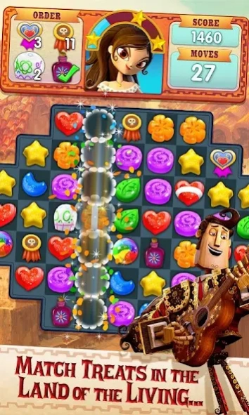 Review Screenshot - A Book of Life Themed Puzzle Game