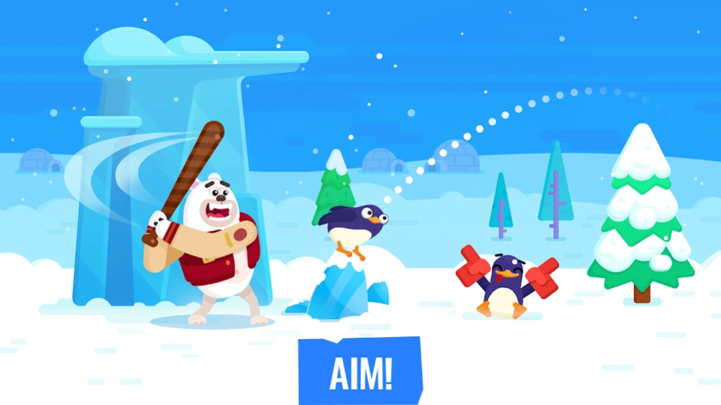 Review Screenshot - Penguin Game – How Far Can You Hit the Penguin?