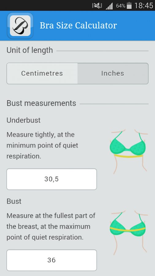 Bra & Things, Bra Size CalC - Apps on Google Play