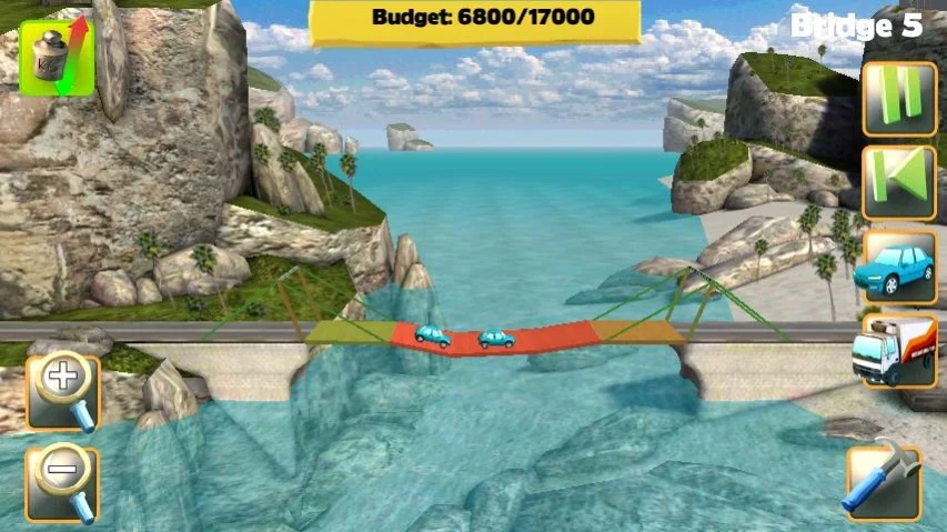 Review Screenshot - An Entertaining and Addictive Bridge Constructor Game