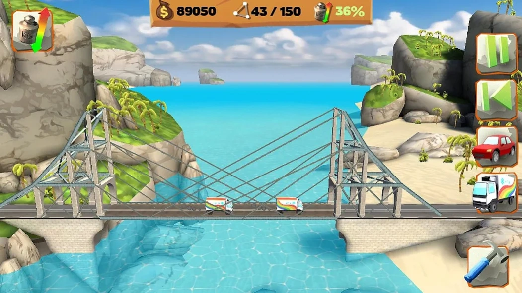 Review Screenshot - A Realistic Bridge Constructor Game