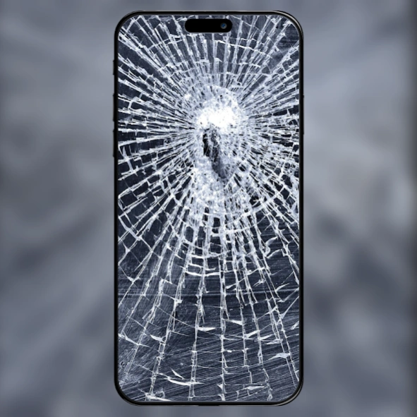 broken glass wallpaper 4k for mobile