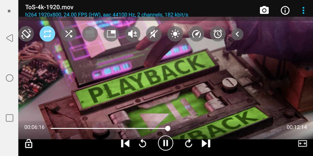 Review Screenshot - A Feature-Rich Video Player