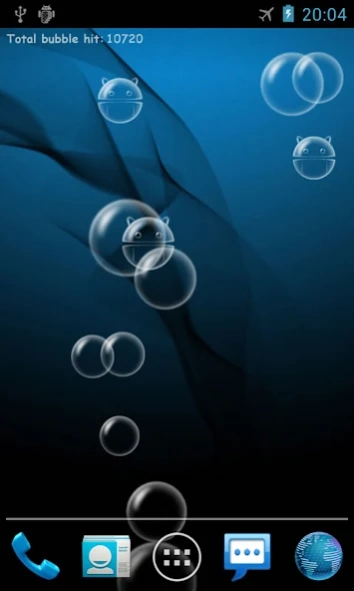 Review Screenshot - A Very Cool and Stress Relieving Live Wallpaper