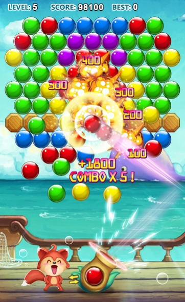 Review Screenshot - An Enjoyable Bubble Shooter Game