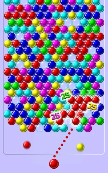 Review Screenshot - Bubble Shooter Game – Pop All the Bubbles within the Allotted Number of Moves