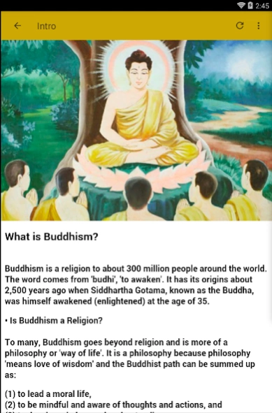 BUDDHA TEACHINGS 1.0 Screenshot