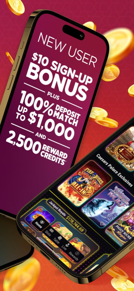Caesars Palace Online Casino 8.9.0 Screenshot