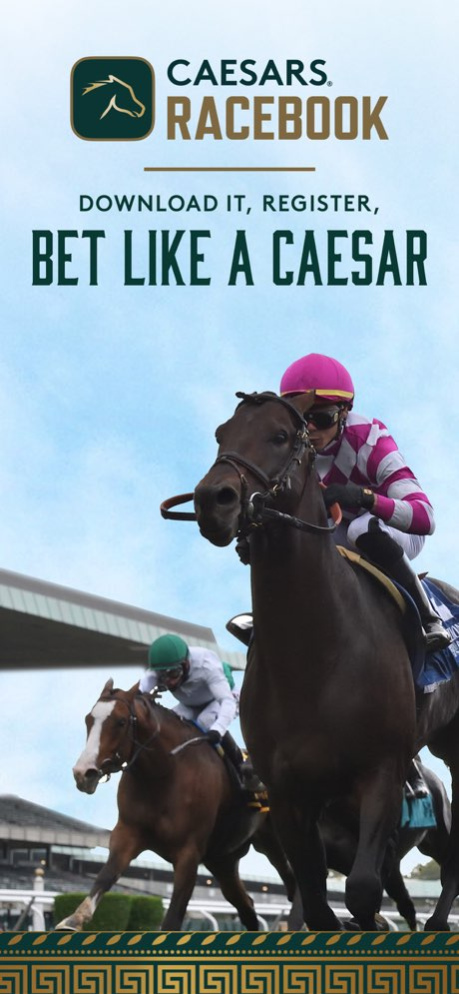 Caesars Racebook 1.7.0 Screenshot