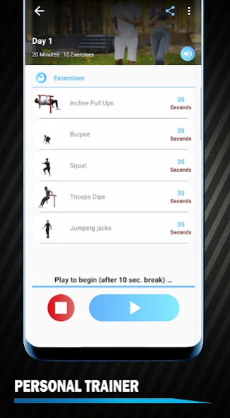 Calisthenics Bodyweight Screenshot