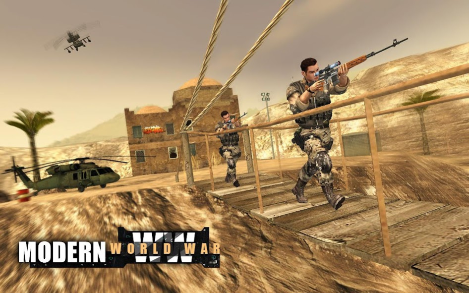 Download Call of WW2 Black Ops War FPS android on PC